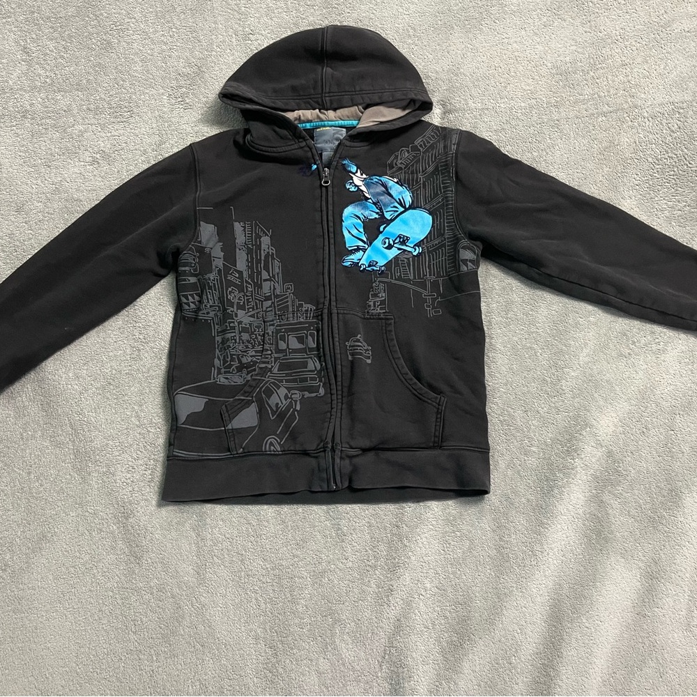 Boys Youth 10/12 Old Navy Zip Up Sweater